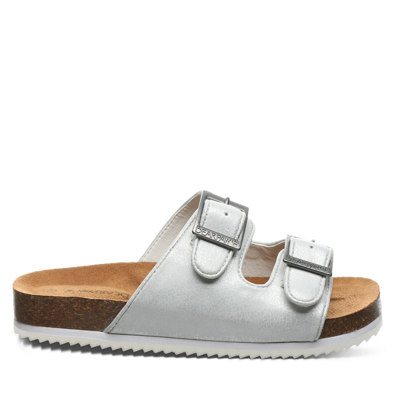 Bearpaw Brooklyn Youth White Metallic - Image 2