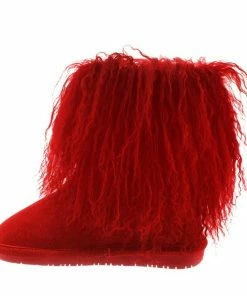 Bearpaw Boo Youth Red