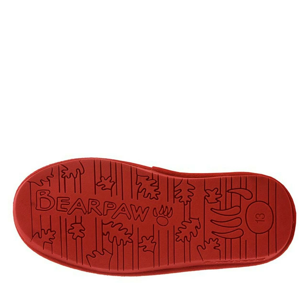 Bearpaw Boo Youth Red - Image 3