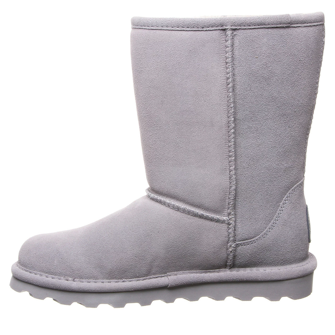 Bearpaw Elle Short Wide Gray Fog