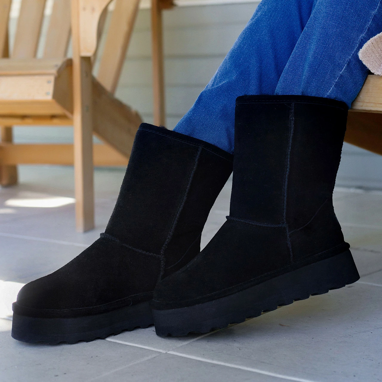 Bearpaw Retro Elle Black - Image 6