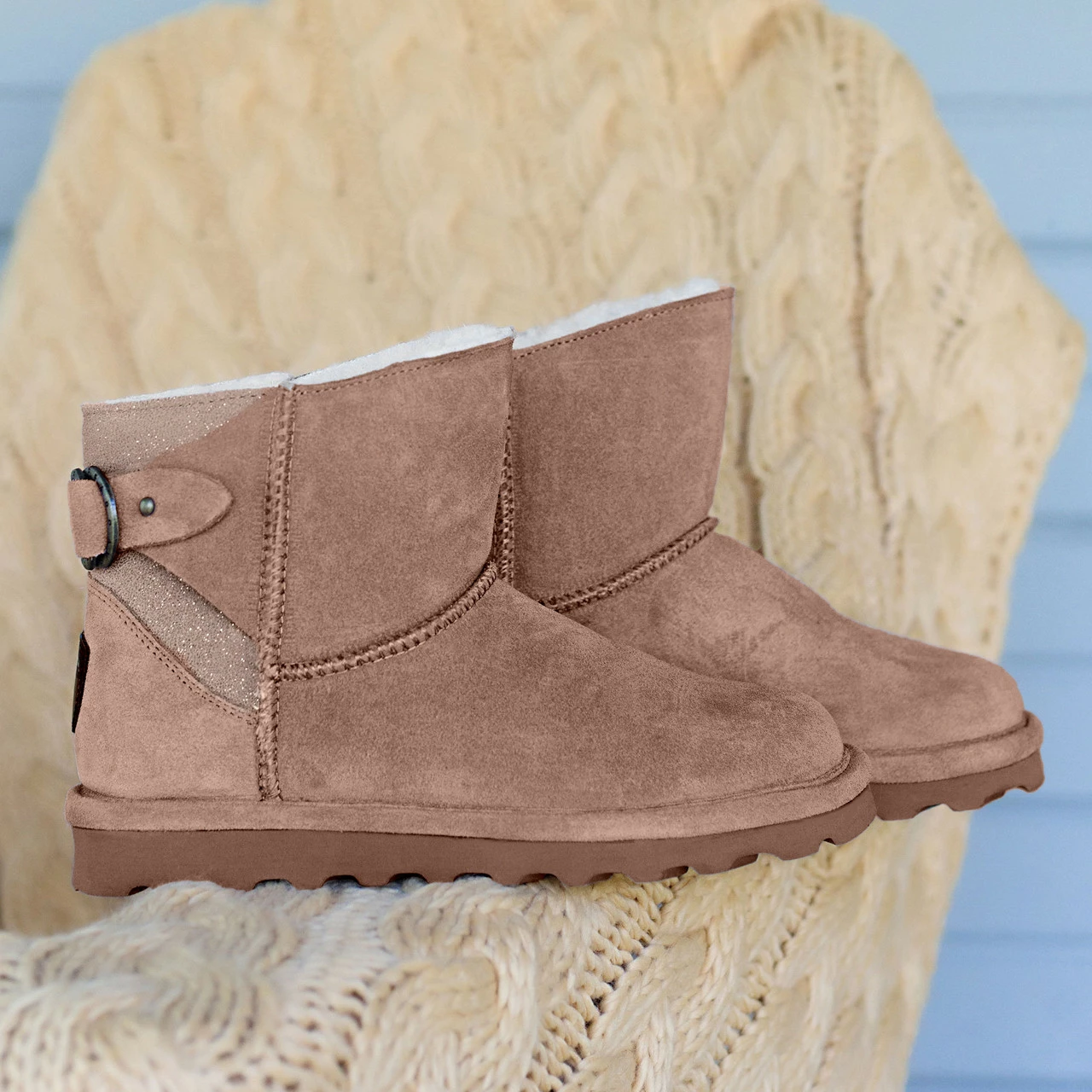 Bearpaw Betty Taupe Caviar - Image 6