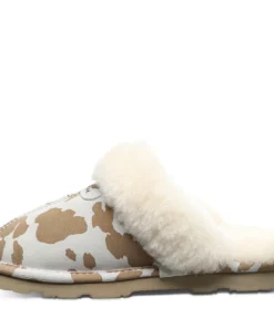 Bearpaw Loki Exotic Tan Cow Print