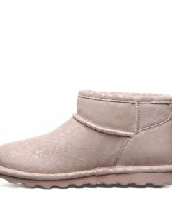 Bearpaw Shorty Exotic Pink Leopard Glitter