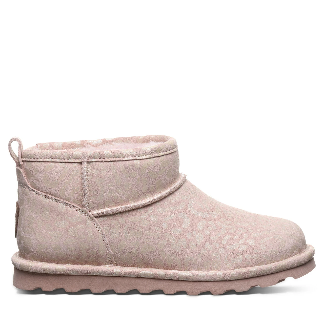 Bearpaw Shorty Exotic Pink Leopard Glitter - Image 2