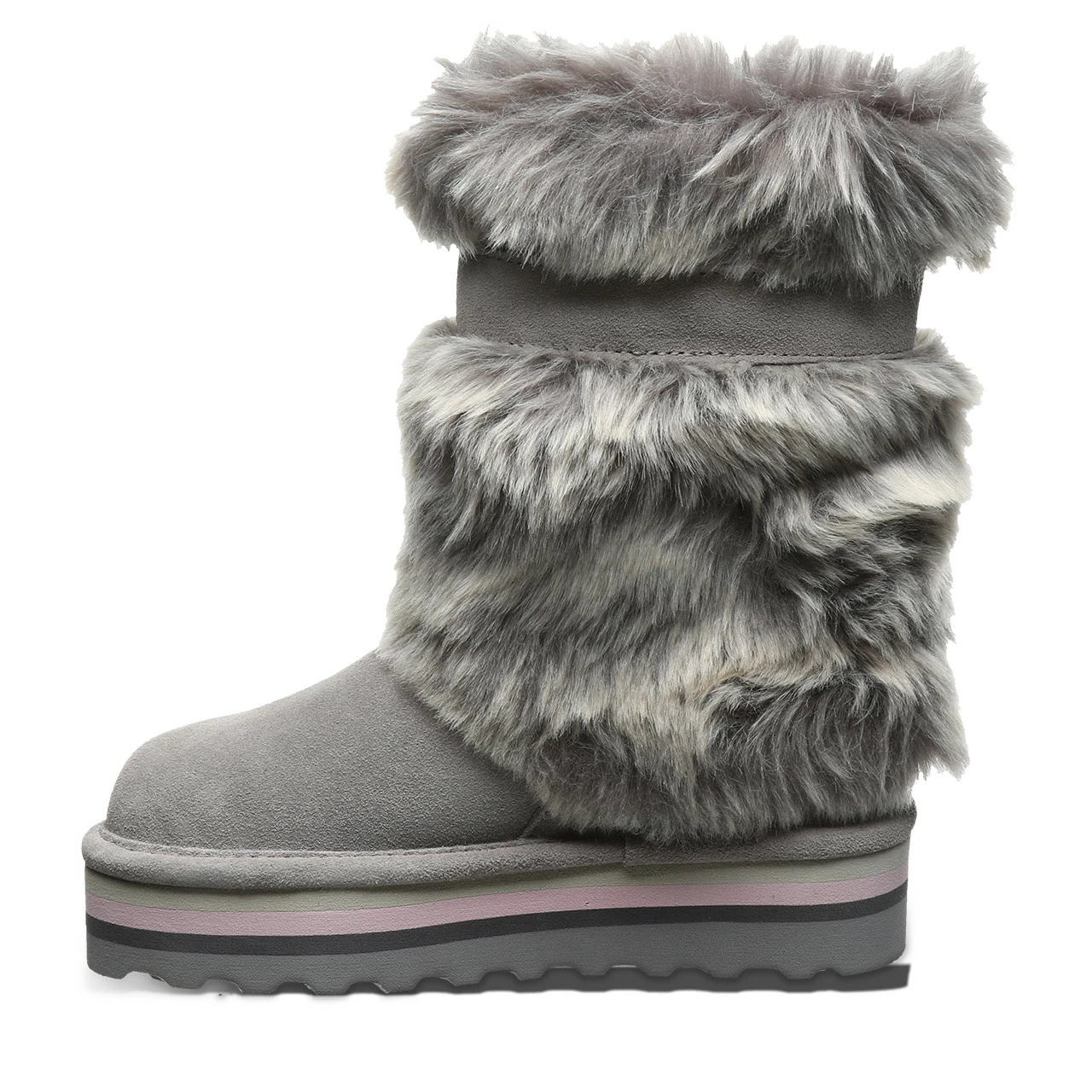 Bearpaw Retro Tama Youth Gray Fog