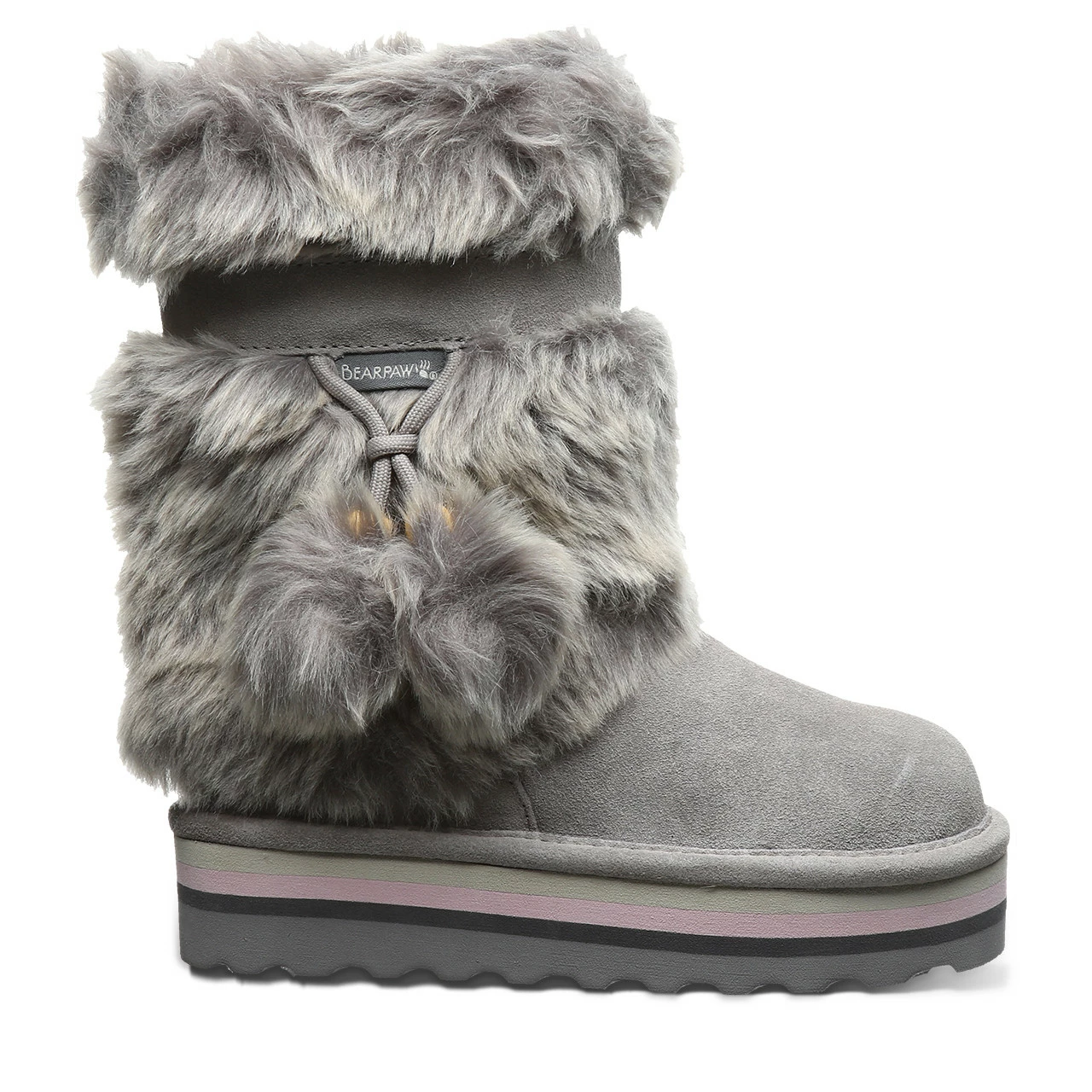 Bearpaw Retro Tama Youth Gray Fog - Image 2