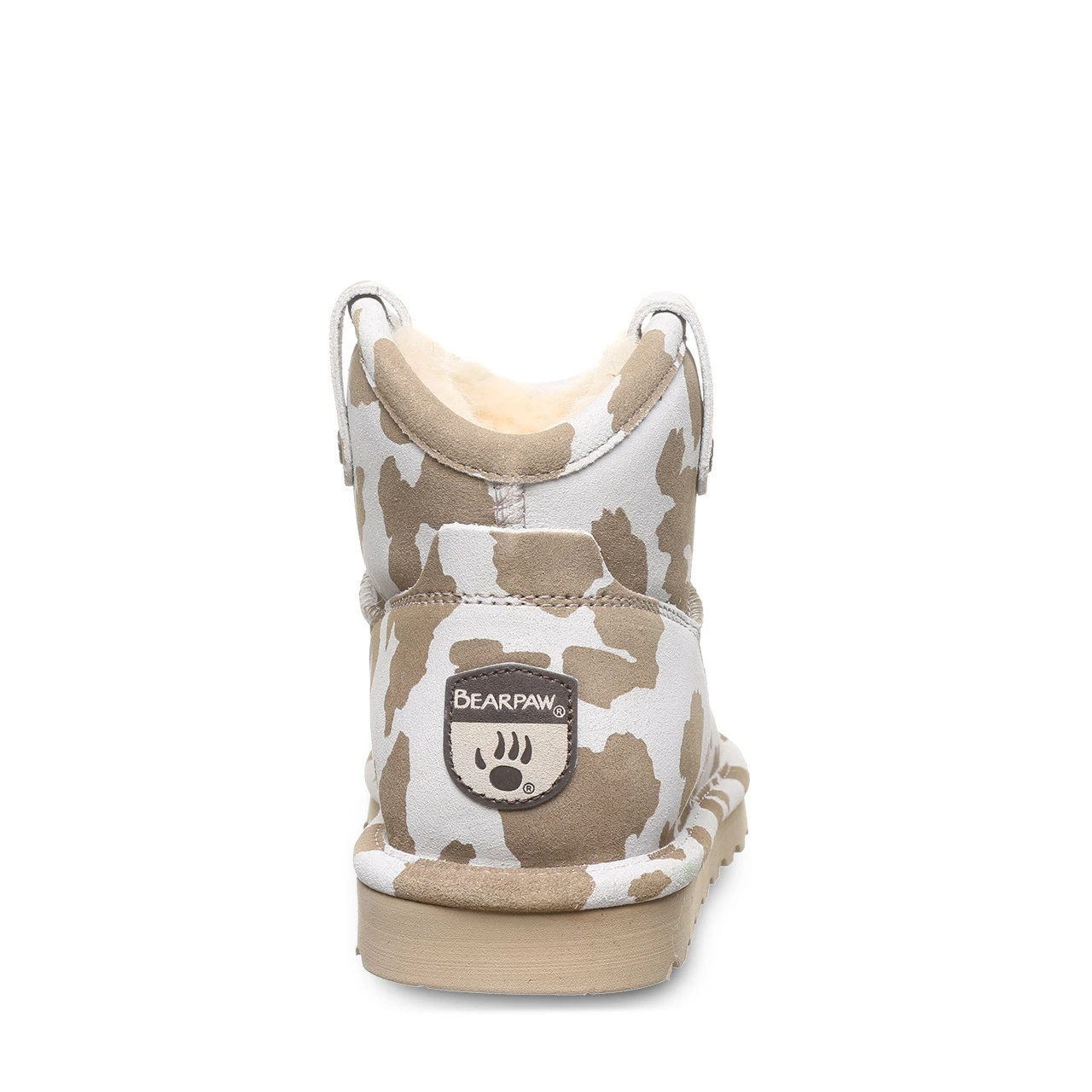 Bearpaw Margot Tan Cow Print - Image 5
