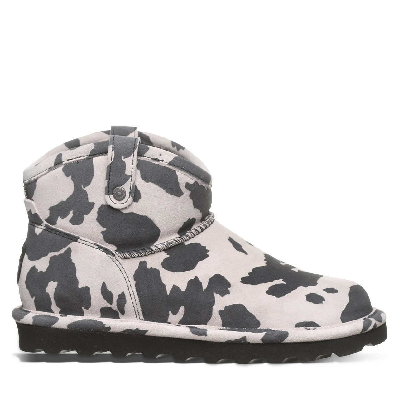 Bearpaw Margot Black Cow Print - Image 2