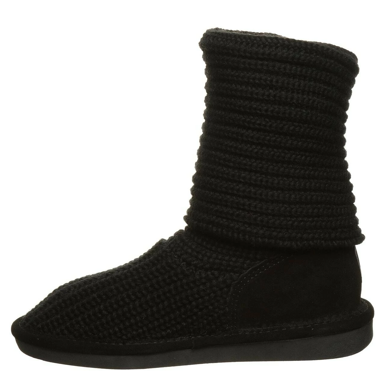 Bearpaw Knit Tall Black