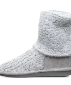 Bearpaw Knit Tall Gray Fog