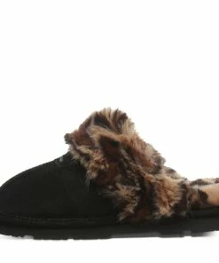Bearpaw Loki Black/Leopard Fur