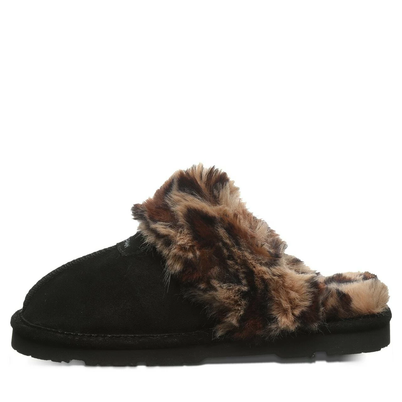 Bearpaw Loki Black/Leopard Fur